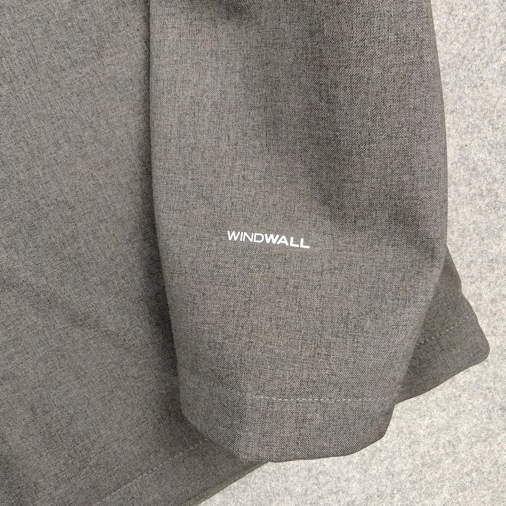 The North Face‎ Jacket Mens Large Gray Windwall Softshell Full Zip NF0A4R2ADYZ
